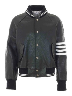THOM BROWNE: bombers - Oversized bomber