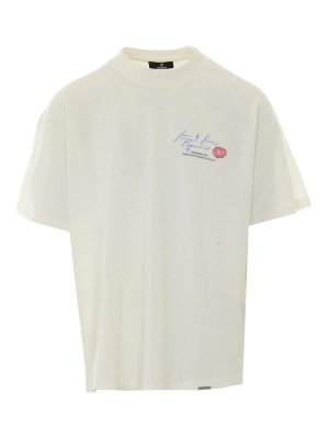 REPRESENT: t-shirts - Represent white love and kisses t-shirt