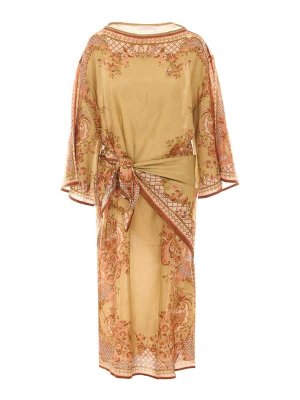 ZIMMERMANN: ニーレングスドレス - 膝丈ドレス - ベージュ