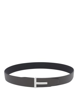 TOM FORD: Cinturones - Cinturón - Gris