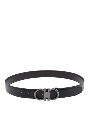 SALVATORE FERRAGAMO: Ceintures - Ceinture - Noir