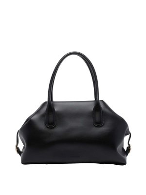 THEMOIRè: totes bags - The moire' black tallia trank handbag