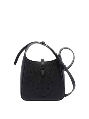 TORY BURCH: バケットバッグ - バケットバッグ - 黒