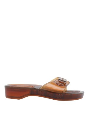 MELISSA: sandals - caramel melissa pescura sliders