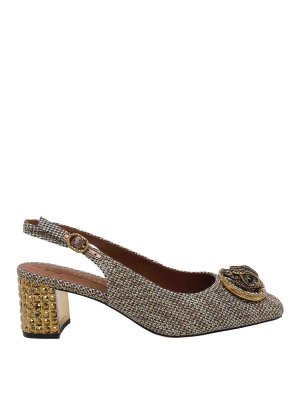 KURT GEIGER: ankle boots - Chelsea block slingback