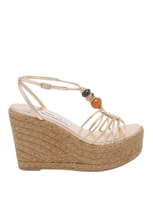 JIMMY CHOO: Espadrillas - Espadrilles - Gold
