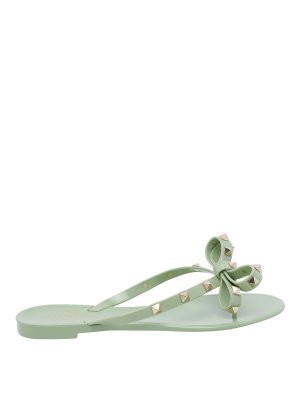 VALENTINO GARAVANI: Tongs - Tongs - Vert