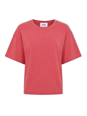 ALPHA STUDIO: t-shirts - Cotton Jersey T-Shirt, Onion