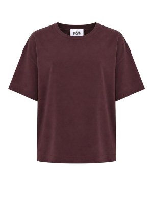 ALPHA STUDIO: Camisetas - Camiseta - Marrón Oscuro