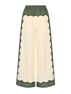 AMOSA: Pantalons casual - Pantalons Décontractés - Vert