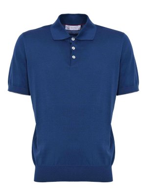 BRUNELLO CUCINELLI: ポロシャツ - ポロシャツ - 白