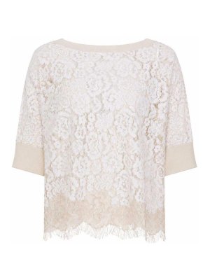 D.EXTERIOR: T-shirts - T-Shirt - Creme