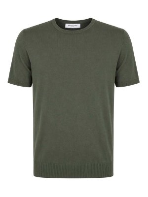 DANIELE FIESOLI: t-shirts - Dry Cotton T-Shirt, Sage