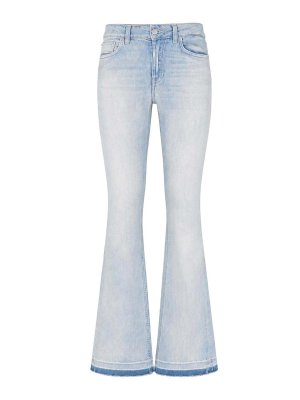 DONDUP: bootcut jeans - Newlola Skinny Bootcut Jeans, Stretch Denim