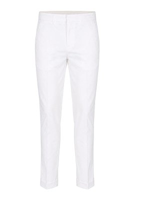 FAY: casual trousers - Capri Pants with White Cuffs