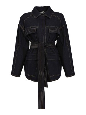 Max Mara: Blazer - Blazer - Azul