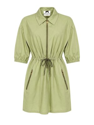 NO SECRETS: shirts - Short Cotton Cargo Dress