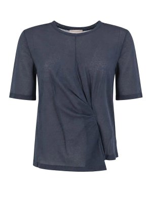 Semicouture: Tシャツ - Tシャツ - ダークブルー
