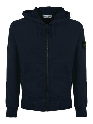 STONE ISLAND: スウェット＆セーター - スウェットシャツ/セーター - ダークブルー