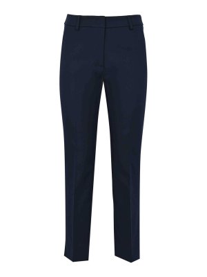 WEEKEND MAX MARA: カジュアルトラウザー - カジュアルパンツ - ブルー