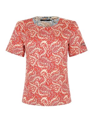 WEEKEND MAX MARA: t-shirt - T-Shirt Wkdbussola In Cotone Stampato