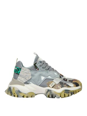JOIA PARIS: Chaussures de sport - Baskets - Vert Foncé