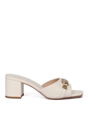 TWINSET: sandali - Sandali Effetto Pelle