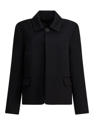 BALENCIAGA: casual jackets - Wool jacket