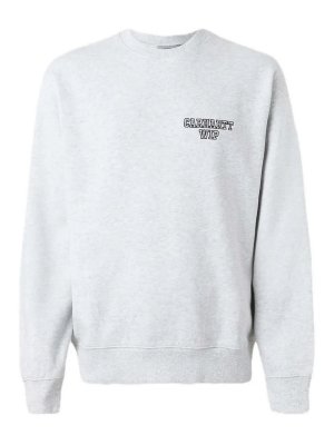 CARHARTT: maglia collo rotondo - Cotone sudato degli ex studenti