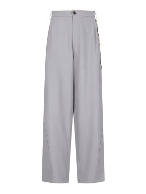 DARKPARK: Pantalons casual - Pantalons Décontractés - Gris