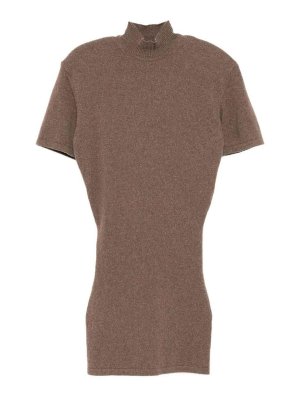 JACQUEMUS: Vestidos cortos - Vestido Corto - Marrón