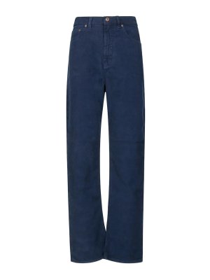 VICTORIA BECKHAM: Jeans à jambe droite - Jean Droit - Bleu