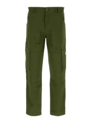 KENZO: casual trousers - Slim cargo pants