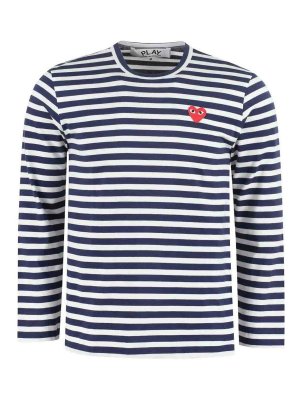 COMME DES GARCONS: Camisetas - Camiseta - Azul