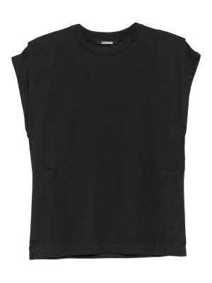 JACQUEMUS: Camisetas - Camiseta - Negro
