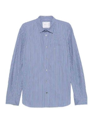 Sacai: Camisas - Camisa - Azul