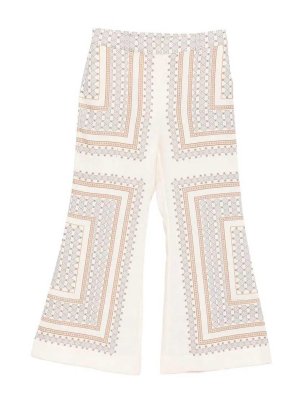 ZIMMERMANN: pantaloni casual - Pantaloni a zampa d'elefante