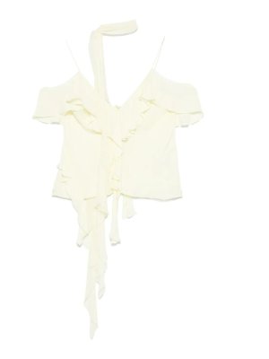DOROTHEE SCHUMACHER: Top e canotte - Top trasparente intrecciato