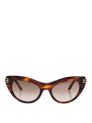 BALENCIAGA: sunglasses - Casino butterfly sunglasses