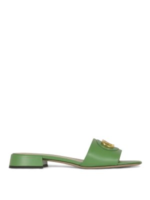 VALENTINO GARAVANI: Sandales - Sandales - Vert