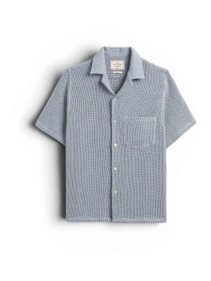 PORTUGUESE FLANNEL: シャツ - シャツ - ブルー