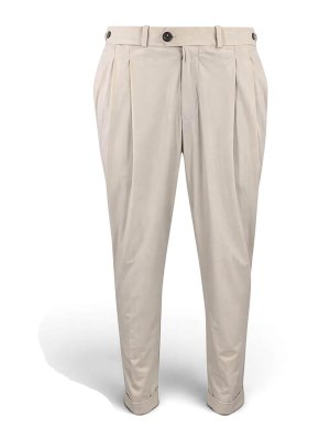 RRD Roberto Ricci Designs: casual trousers - Rrd beige trousers