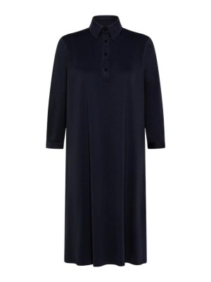RRD Roberto Ricci Designs: Robe longueur genou - Robe Au Genou - Bleu