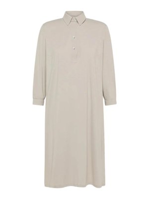 RRD Roberto Ricci Designs: Robe longueur genou - Robe Au Genou - Beige