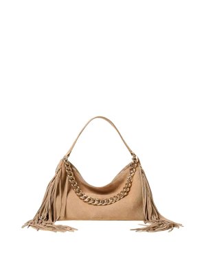 TWINSET: Sacs portés épaule  - Sac Porté Épaule - Beige