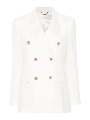 GOLDEN GOOSE: blazers - Golden Goose white double-breasted blazer