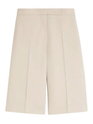 Max Mara: Hosen Shorts - Shorts - Creme