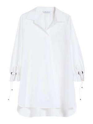 Max Mara: Hemden - Hemd - Weiß