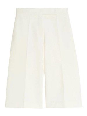 Max Mara: トラウザーショーツ - ショートパンツ - 白