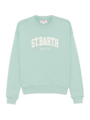 MC2 SAINT BARTH: Felpe e maglie - Mc2 st.barth felpa logo verde